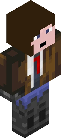 male figure with a Minecraft skin preview