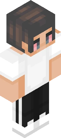 Skin d444f7 Minecraft skin preview