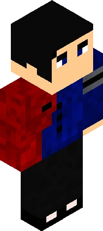 Red Mage Minecraft skin preview
