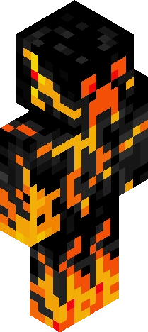 Blaze Skin Minecraft skin preview