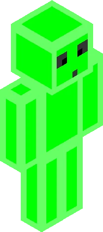 Creeper Minecraft skin preview