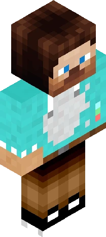 pixelated representation, typical of Minecraft skin preview