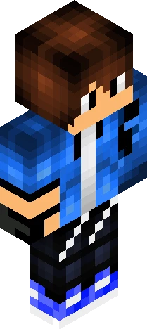 Blue Mage Minecraft skin preview