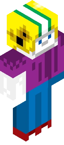 Skin e4bde9 Minecraft skin preview