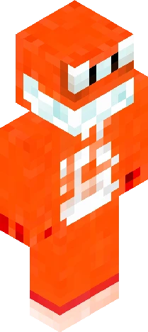 image displays a video Minecraft skin preview