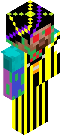 iconic 'Creeper' Minecraft skin preview