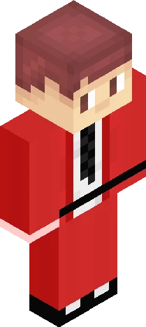 rendered in a pixelated, Minecraft skin preview