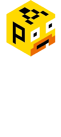 pixelated representation, which suggests Minecraft skin preview