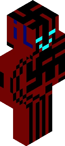 rendered in a pixelated Minecraft skin preview