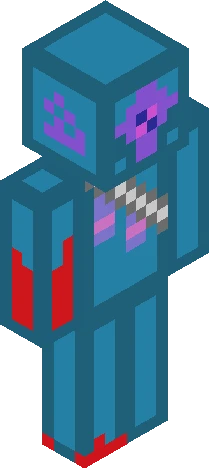 Skin ee2b33 Minecraft skin preview