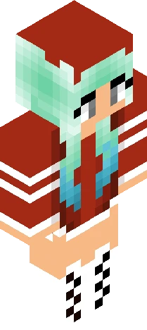 Skin f3ffda Minecraft skin preview