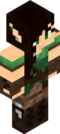 Skin f43b00 Minecraft skin preview