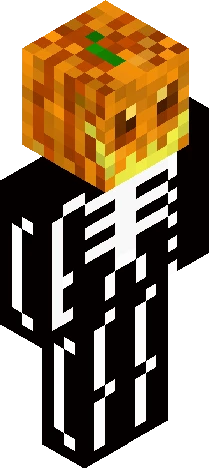 Pumpkin Steve Skin Minecraft skin preview