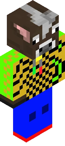 Skin ff753e Minecraft skin preview