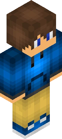 Skin ff7b38 Minecraft skin preview