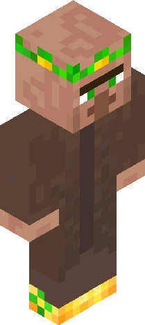 King Villager Minecraft skin preview