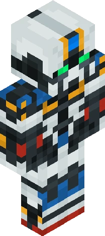 MSZ-006 Zeta Gundam Minecraft skin preview