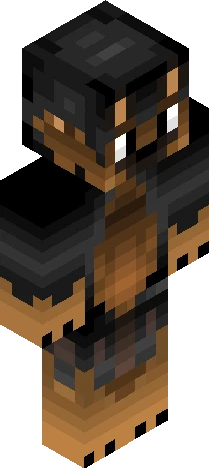 Tactical German Shepard Minecraft skin preview