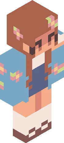. spring . 1234 reshade  Minecraft skin preview