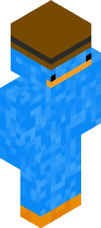 parry the platupus (textured) Minecraft skin preview