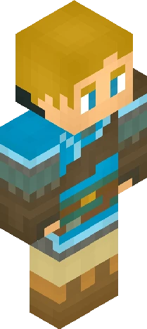 Link (Zelda Breath of the Wild) Minecraft skin preview