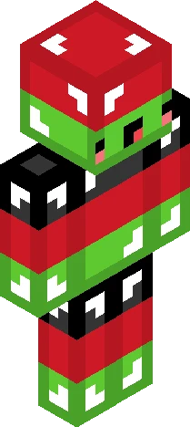 Cute Palestine Derp Minecraft skin preview
