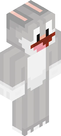 BUGS BUNNY Minecraft skin preview