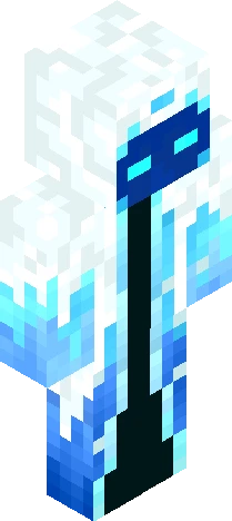 Ice Elemental Minecraft skin preview