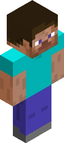 Steve in Full Enchanted Netherite Armor Minecraft skin preview