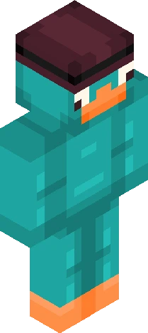 Perry the Platypus Minecraft skin preview