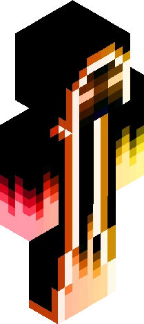 Flame Mage Void Minecraft skin preview