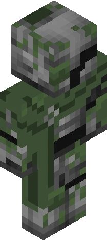 -Overgrown Soldier- Minecraft skin preview