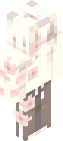 Faithful Flowers Minecraft skin preview