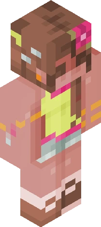 . pistachio and salted caramel hibiscus tea  Minecraft skin preview