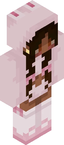 pink bunny <3 Minecraft skin preview