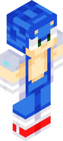 ~ Sonic ~ Minecraft skin preview
