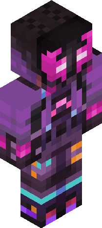 the prowler (miles morales) Minecraft skin preview
