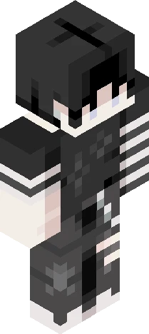 Stripes And Tears Minecraft skin preview
