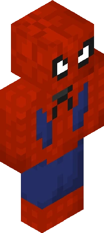 spider-man Minecraft skin preview