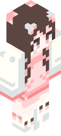 Cute and Kawaii girl Minecraft skin preview
