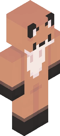 Fox! Minecraft skin preview