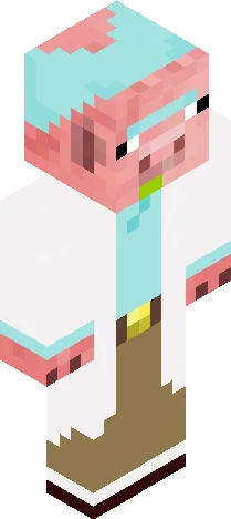 Rick pig c-137 Minecraft skin preview