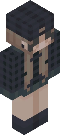 alone in the pandemic! ~ my first skin ever finished, all the way back from 2019 lockdown Minecraft skin preview