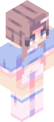 random technique practice Minecraft skin preview