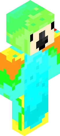 Parrotx2 but with sunglasses Minecraft skin preview