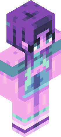 bioluminescence Minecraft skin preview