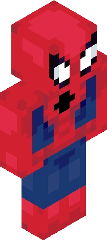 Spider-Man Minecraft skin preview