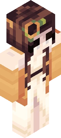 the sun goddess Minecraft skin preview