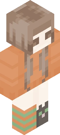 *+. pumpkin spice .+* Minecraft skin preview
