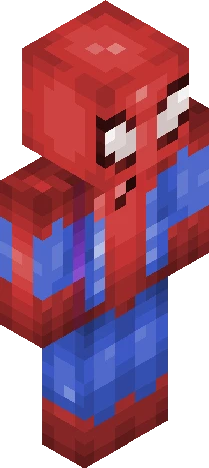 Classic Spidey Minecraft skin preview
